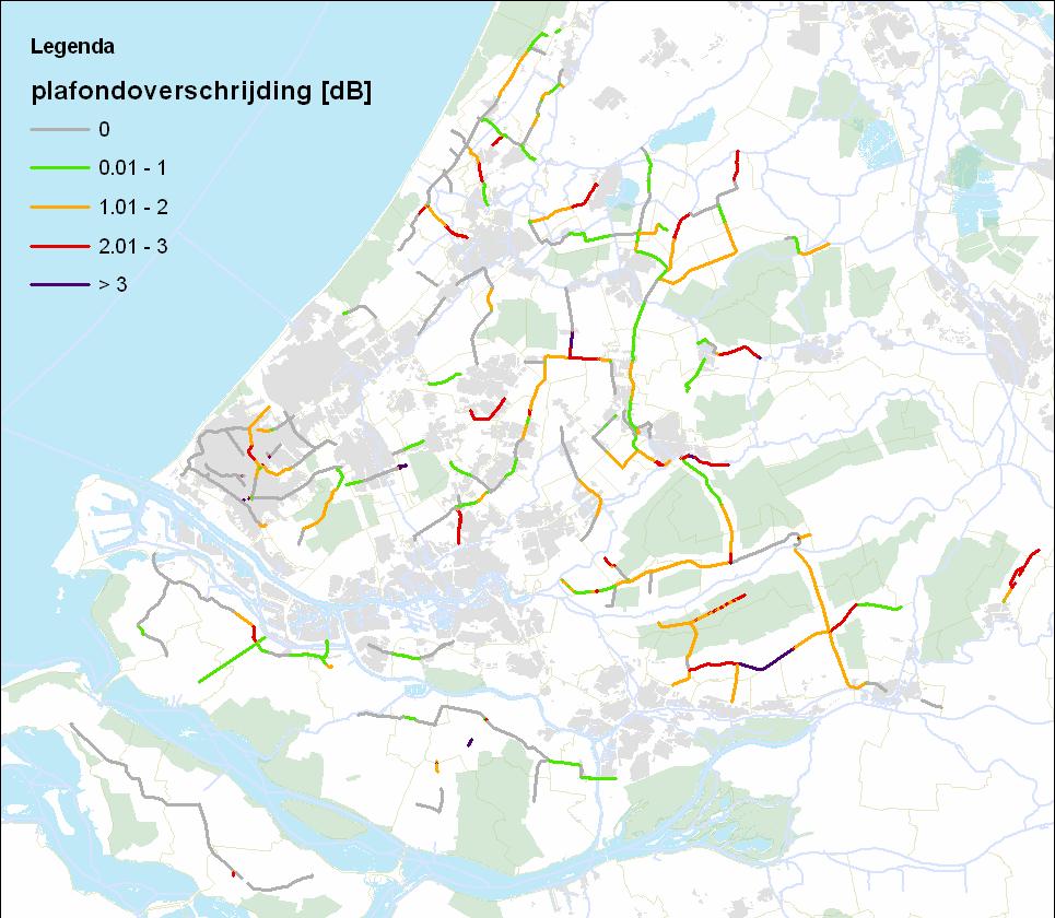 Resultaten Plafond overschrijding Zuid-Holland