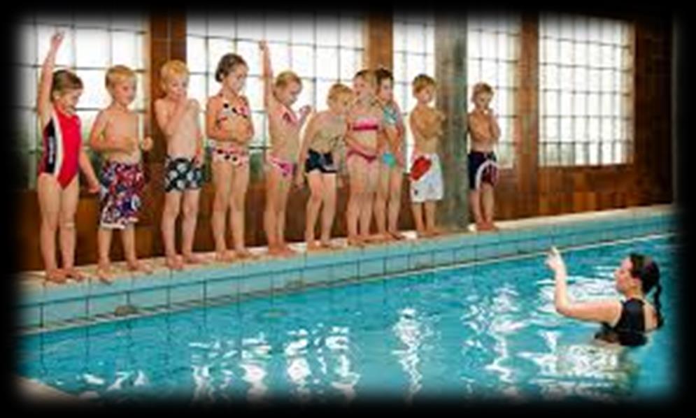 Als een andere kind in jouw baan terug zwemt, even aan de kant gaan Flexibiliteit Als je naar de overkant moet zwemmen, niet halverwege omkeren