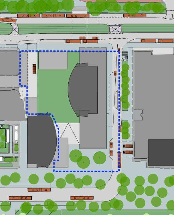 Op de parkeervoorziening wordt ter plaatse van de openbare ruimte een gronddekking 1,0 meter gerealiseerd teneinde daarop beplanting en kabels en leidingen aan te kunnen brengen.