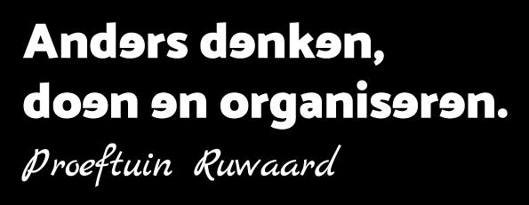 Wat zijn nu manieren om dat te doen? 1. De Samenwerkwijze!