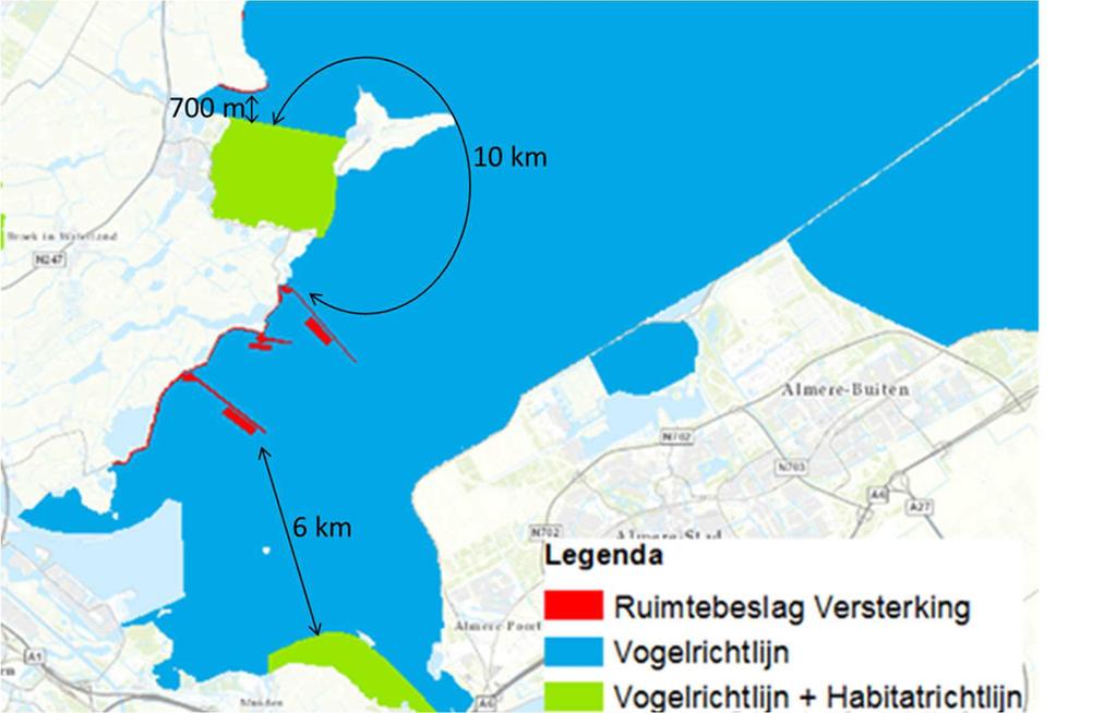 104 van 183 7.2.2 Habitattypen Binnen de reikwijdte van de effecten komen de habitattypen Kranswierwateren en Meren met krabbenscheer en fonteinkruiden binnen het Habitatrichtlijngebied niet voor.