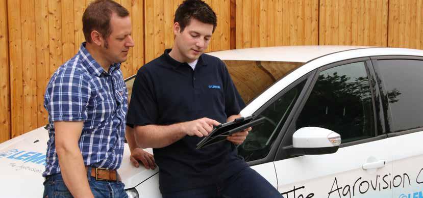 Service is doorslaggevend Na de aanschaf van een machine van LEMKEN begint de bekende, bijna spreekwoordelijke LEMKEN-service.