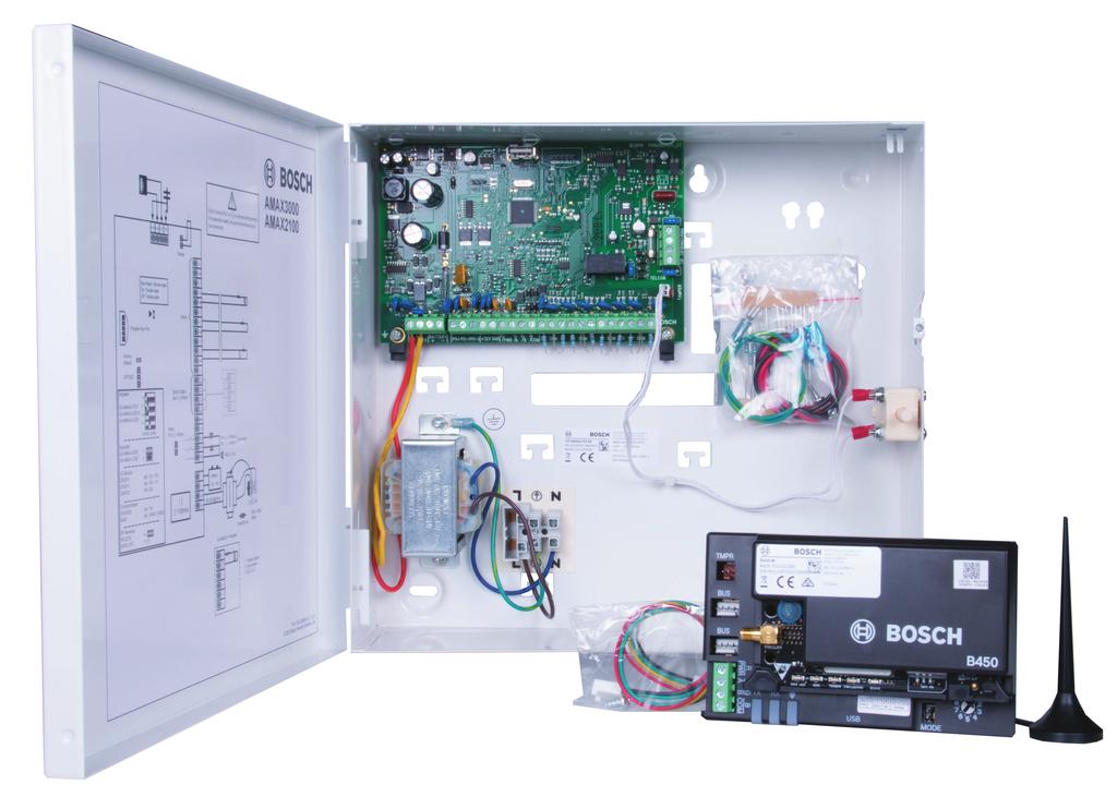 Inbraakalarmsystemen AMAX2-P3ENG Inbraakcentralekit, en/es/pl/sv, GPRS AMAX2-P3ENG Inbraakcentralekit, en/es/pl/sv, GPRS www.boschsecrity.