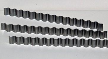 808 EUROJOINT CONNECTOR Voor het versterken van scheuren in ondervloeren. Basis : Metalen golfstripje met een afmeting van 75 x 6 mm. Kleur : Blank metaal.