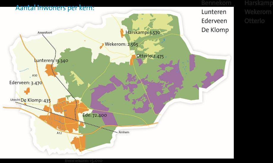 BIJLAGE 1. De GIGA-gemeentequiz Informatie van de gemeente zelf Hieronder zie je de vragen en antwoorden voor de quiz. 1. Dit is de kaart van Nederland. Waar ligt de gemeente Ede?