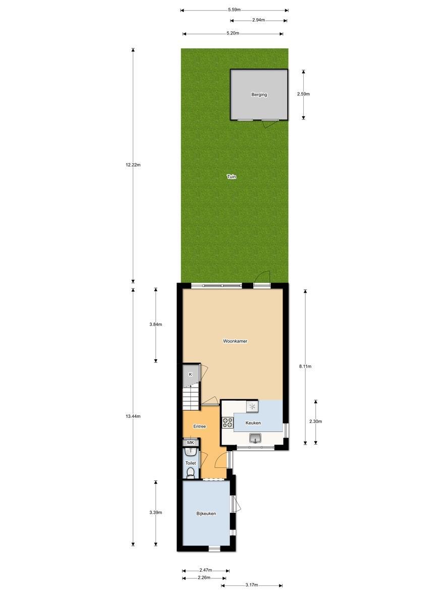 Aan deze plattegrond kunnen geen rechten worden ontleend.