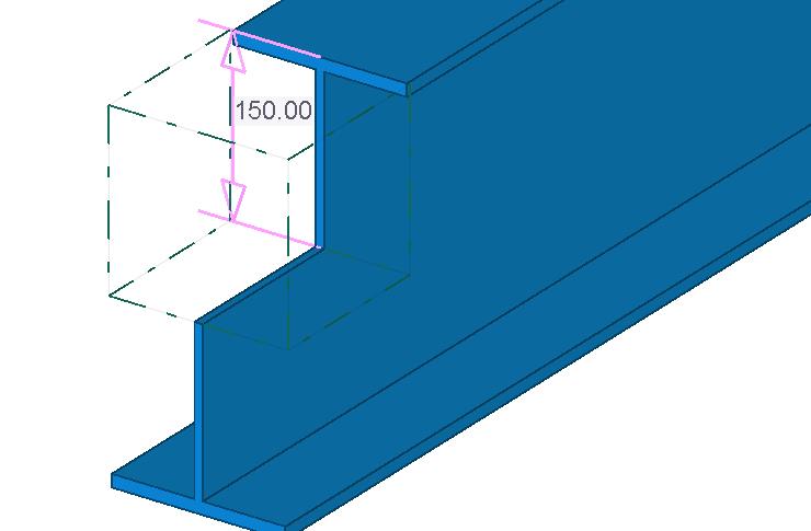 Andersom kan een object ook in het gebruikerscomponent aanzicht geselecteerd worden, waarna het