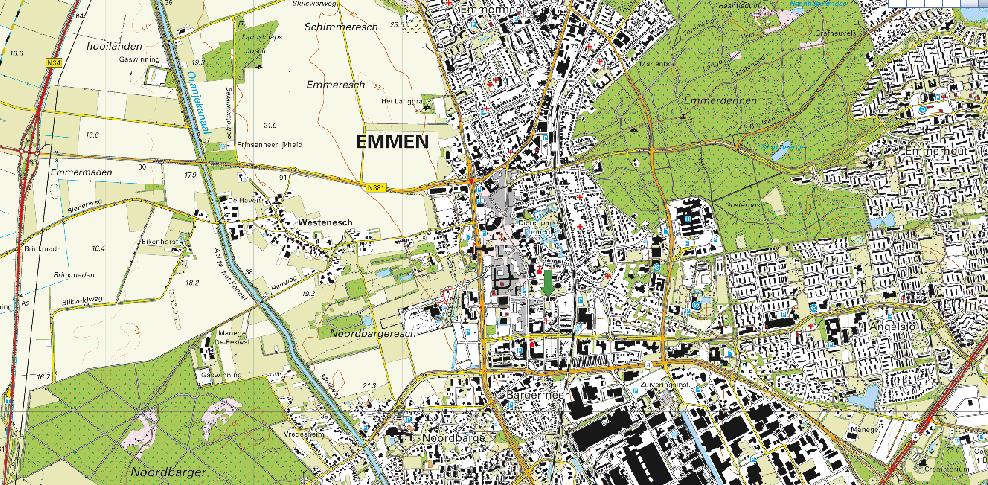 BIJLAGE 1 TOPOGRAFISCH OVERZICHT FaxBIJBijB Adviesgroepen: Bouw Milieu Sigma Bouw & Milieu Phileas