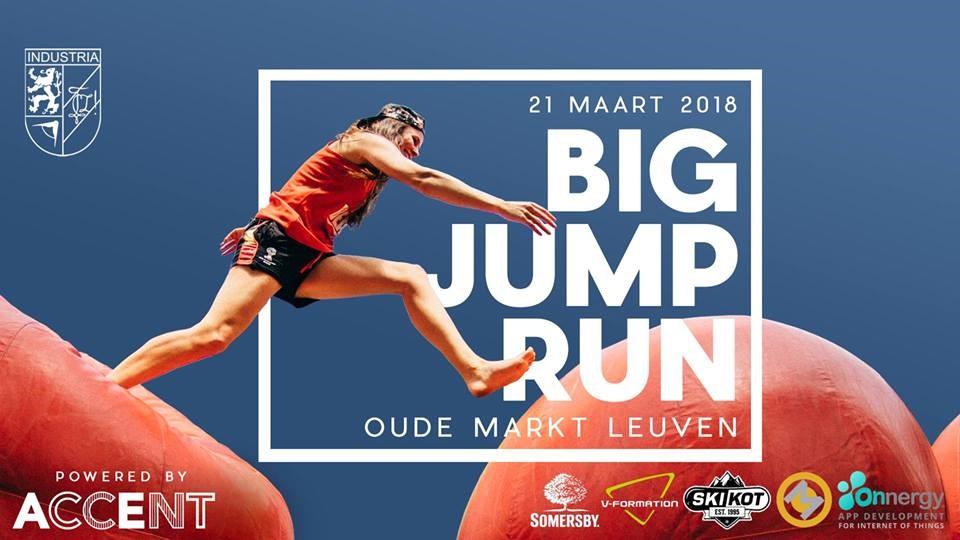 BIG JUMP RUN Woensdag is het eindelijk zo ver, Industria s Big Jump Run! Heb je woensdag een springuur of helemaal geen les?