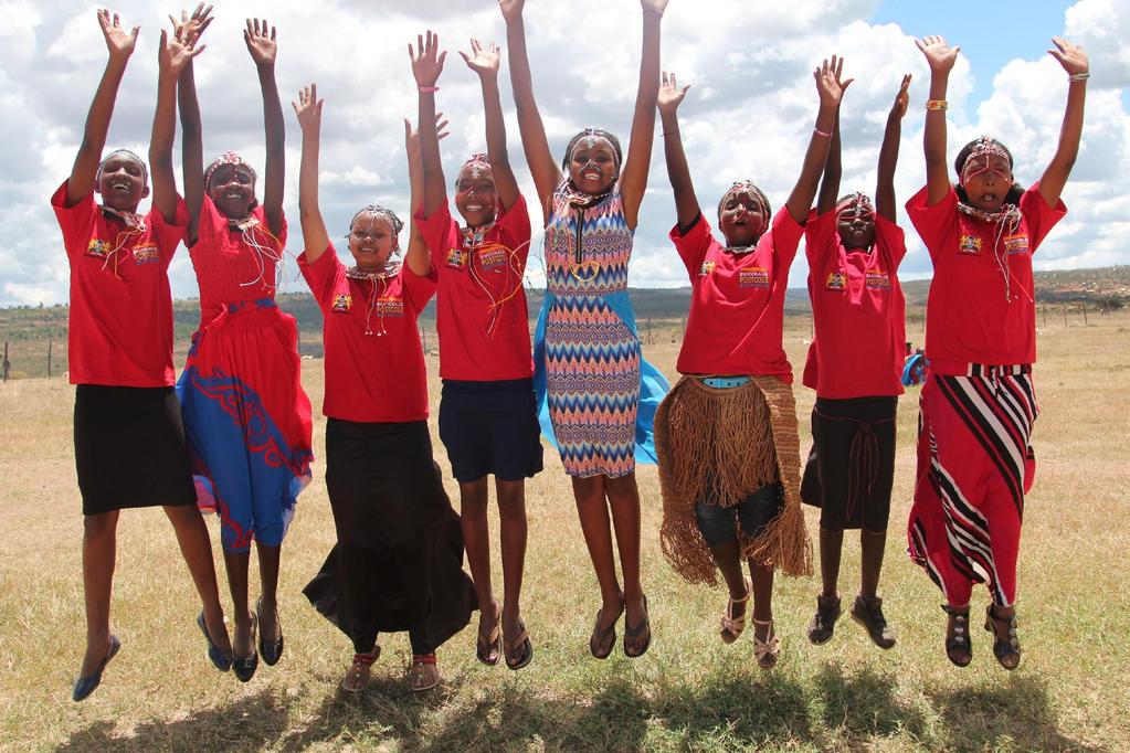 Bijvoorbeeld Een gezonde toekomst voor meisjes in Kilindi Verbeteren van gezondheid van meisjes en jonge vrouwen via alternatieve rituelen voor meisjesbesnijdenis, schoon water, voorlichting over