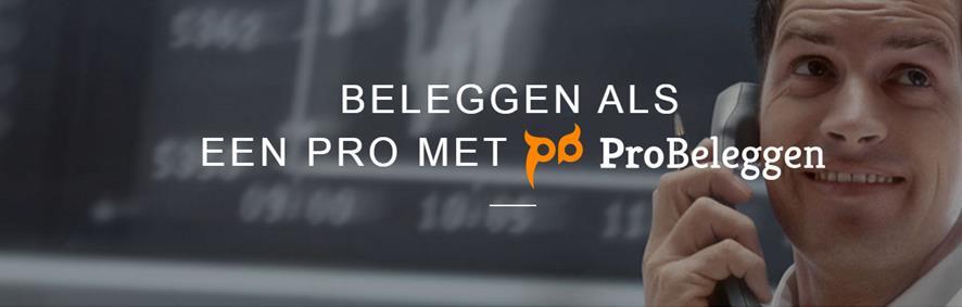 Wat is ProBeleggen? Zelf beleggen samen met PRO Uniek platform met echt geld: 25.000 ( 15.