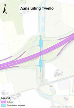 Doordat de parallelstructuur in de toekomstige situatie oostelijk vanuit aansluiting Voorst aansluit op de A1 zouden de aansluitbogen nog krapper worden. Dit is vanuit verkeersveiligheid onwenselijk.