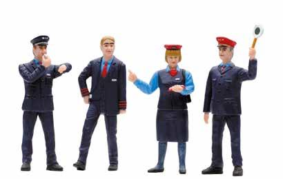 G 53003 Coffret figurines «Ouvriers» Coffret composé quatre figurines représentant s ouvriers tels