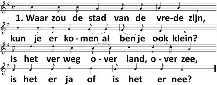 Kinderlied: Tussentijds 215 / Alles wordt Nieuw III, 30 Moment met de kinderen 2. Hoe komen wij op het goede spoor, is het linksaf, of is het rechtdoor?