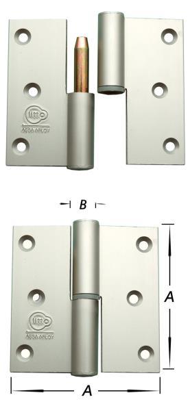 partie droite Code skin S = avec vis en INOX C artikelnuer 80 8. Ls-Ge -408-L 0 80 8. Rs-r -408-R 0 rt.