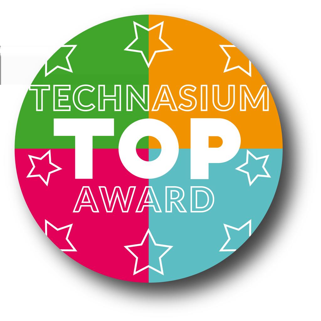 Bron: Ministerie van Infrastructuur en Milieu De Technasium Top Award is een jaarlijkse wedstrijd georganiseerd door Stichting Technasium i.s.m. een landelijke opdrachtgever voor de derde klassen, waarbij een vakkundige jury de resultaten beoordeelt.