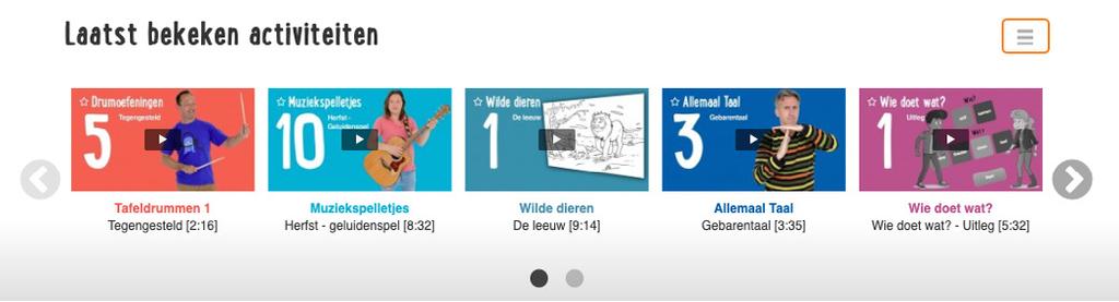 Laatst bekeken activiteiten Snel doorgaan met waar je gebleven was Of je nu beheerder of leerkracht bent, met de betaalde versie of met een proefabonnement werkt, na het inloggen werkt Team Talento
