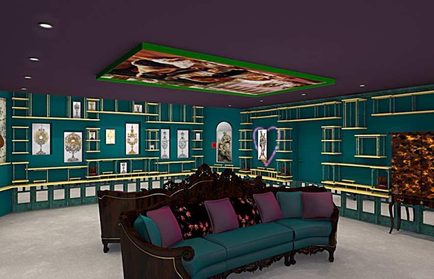 DIVA s Wonderkamer In deze hedendaagse interpretatie van een collectiekamer - vormgegeven door Gert Voorjans - komen objecten uit alle windrichtingen samen in een cocon van luxe.
