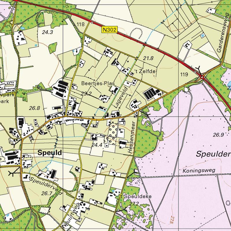 Omgevingskaart Klantreferentie: 33523A m 25 m