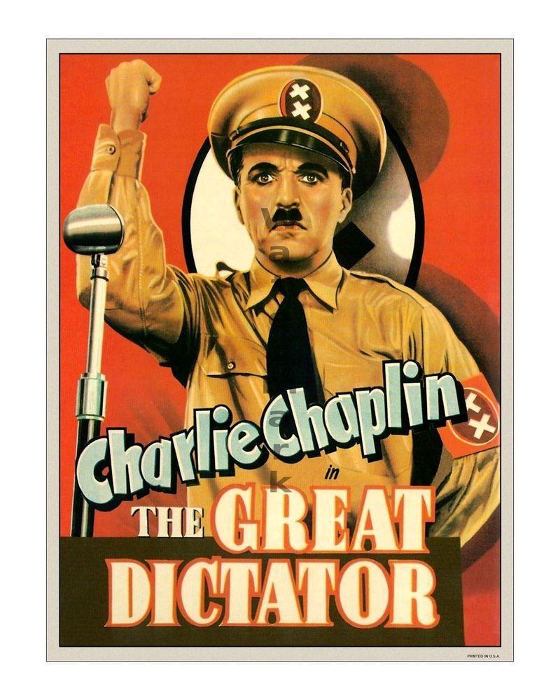 The great dictator (1940) In The Great Dictator stelde hij jodenvervolging aan de kaak, een thema dat werd vermeden in Hollywood.