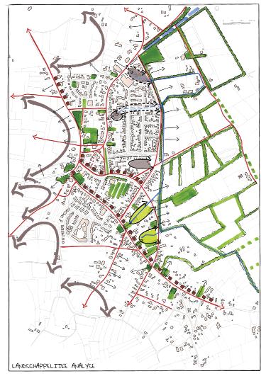 relatie met omliggend landschap Eerbeekseweg in de vorm van projectmatige woonbuurten hebben steeds bescheiden maar gestaag plaatsgevonden waardoor uit elke periode de dan heersende ontwerpprincipes