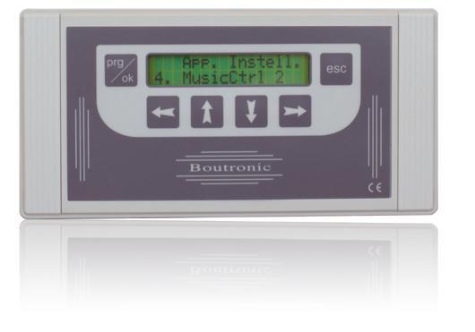 Boutronic Universeel Display Het Boutronic Universeel Display is een compact apparaat waarmee u diverse Boutronic apparaten mee kunt instellen.