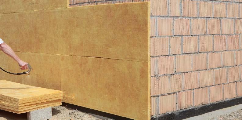Toepassingen tijdens alle bouwfasen Ruwbouw: opgaand metselwerk Gemene muren isoleren met