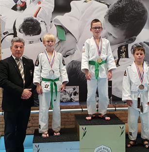 Talent op de Petraschool: Dylan Heijne (leerling van groep K) is 14 oktober jl. Zuid Nederlands Kampioen judo -12 jaar geworden!