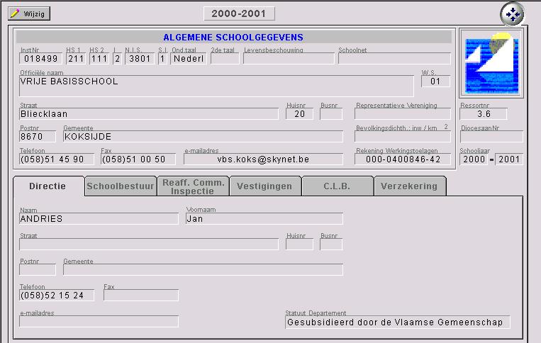 wijzigingen fiche Algemene