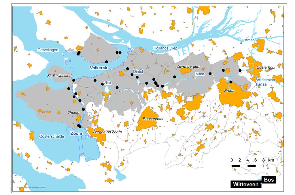 Bijlage 2 Toelichting watervoorziening West-Brabant, Tholen en St. Philipsland West-Brabant, Tholen en St.