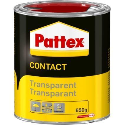 Voor dit lakprofiel werd gebruikt gemaakt van Pattex Contact Transparant. Ook andere polyurethaanlijmen (bv. Bison Kit Transparant) kunnen worden gebruikt.