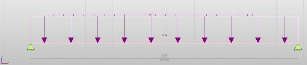 3.3 Ligger type C, as B10 Overzicht ligger belasting opgave : eenheid kan in : kn / kn/m 2 / kn/m 3 vloer ligger C : as B10 a x b x c x d x e kn/m 1,2,3 opm. : TT-plaat e.g. lengte 01 0,50 16,84 3,90 32,84 TT-plaat v.