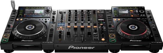 player 1 x DJM 5000: Digitale 4-kanaals mixer, 96kHz/24-bit geluid, 3 mic kanalen, geluidskaart 1 x Originele Pioneer