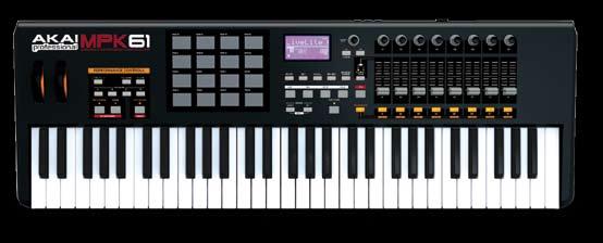 Akai MPK Midi Keyboards Ben je op zoek naar een veelzijdig MIDI klavier van de best mogelijke kwaliteit, zoek dan niet verder dan de Akai MPK keyboards.