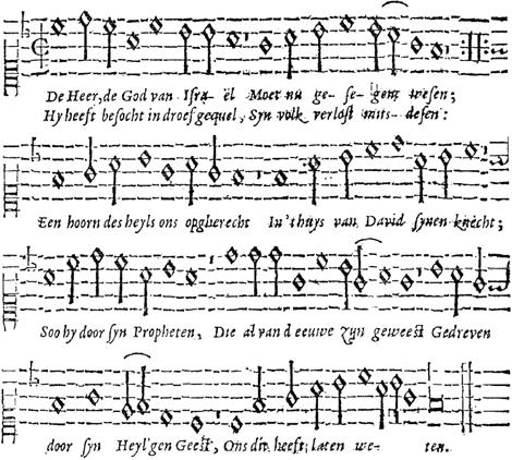 178 Den Lof-sangh Zacharie. Luc: Cap: 1. verß: 68-79. Op de wijse van den lof-sangh Zacharie; Dat doch de Heer zy gemaekt groot. Aldus: Discantvs.