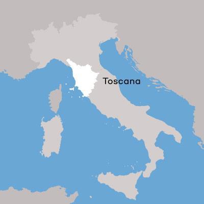 7 REGIO LIGGING ALGEMEEN De Chianti Classico zone maakt deel uit van de regio Toscane, centraal gelegen in Italië. Toscane wordt in het noorden begrensd door Ligurië en Emilia-Romagna.