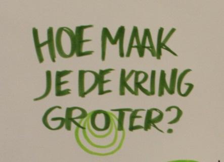 Wanneer komen mensen in beweging, doen ze mee? Zoek naar de noodzaak om elkaar nodig te hebben. Mensen zoeken elkaar op als ze verschil kunnen maken.