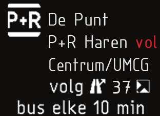 Pagina39van73 5.3P+R Doelgroepen P+RHarenwordtvoorhetovergrotedeelgebruiktdoorforenzenrichting de binnenstad van Groningen en het UMCG.