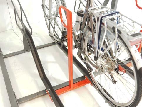 Aanbindmogelijkheden Om de fiets extra te beveiligen heeft u de keuze uit soorten aanbindbeugels.