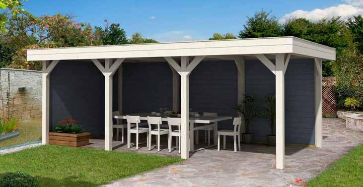 Outdoor Living Outdoor Living 6030/20 Plus Outdoor Living 6030/20 Plus Pigeon Blue 28 mm 588x304cm 17.8 M3 38.