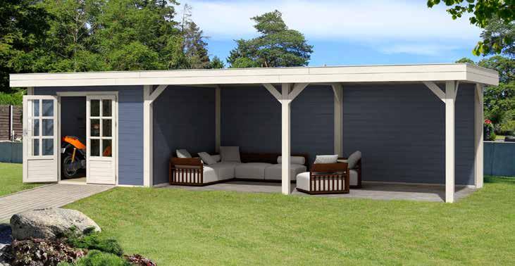 Outdoor Living Outdoor Living 9030 Extra Outdoor Living 9030 Extra Pigeon Blue 28 mm 888x304cm 27.0 M3 57.8 243cm 214cm 25cm - 9382 8880 1010013 Outdoor Living 9030 Extra (onbehandeld vuren) 3.