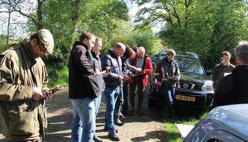 Met Jan Douwe van der Ploeg als begeleider heeft een groep van vijf Italiaanse boeren eind november een driedaags werkbezoek gebracht aan de NFW.