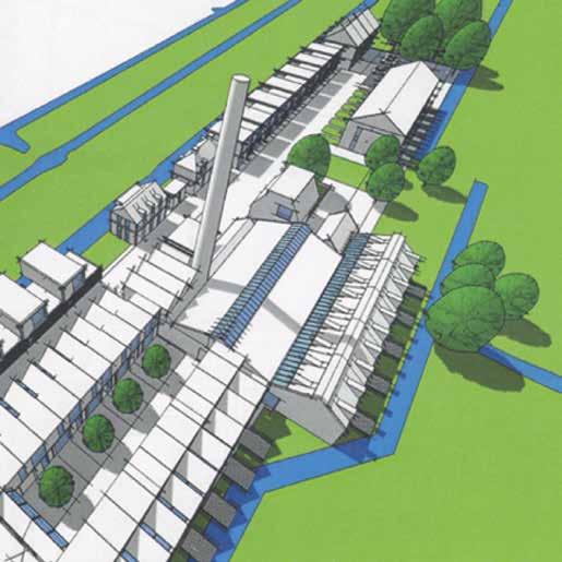 De herontwikkeling op deze fraai gelegen locatie met 47 woningen betekent een verrijking van het woningaanbod in Oudewater.