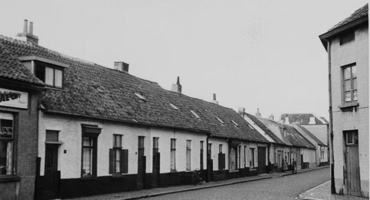 deze huisjes eens stonden Het