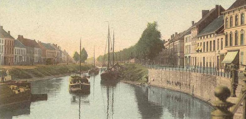 De Bargie. Ongeveer 300 jaar heeft men de afstand Brugge-Gent verzorgd gestart in 1623.