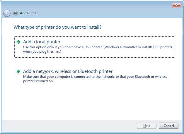 Afdrukken A Windows 7: Klik op de knop Start en selecteer Devices and Printers (Apparaten en printers).