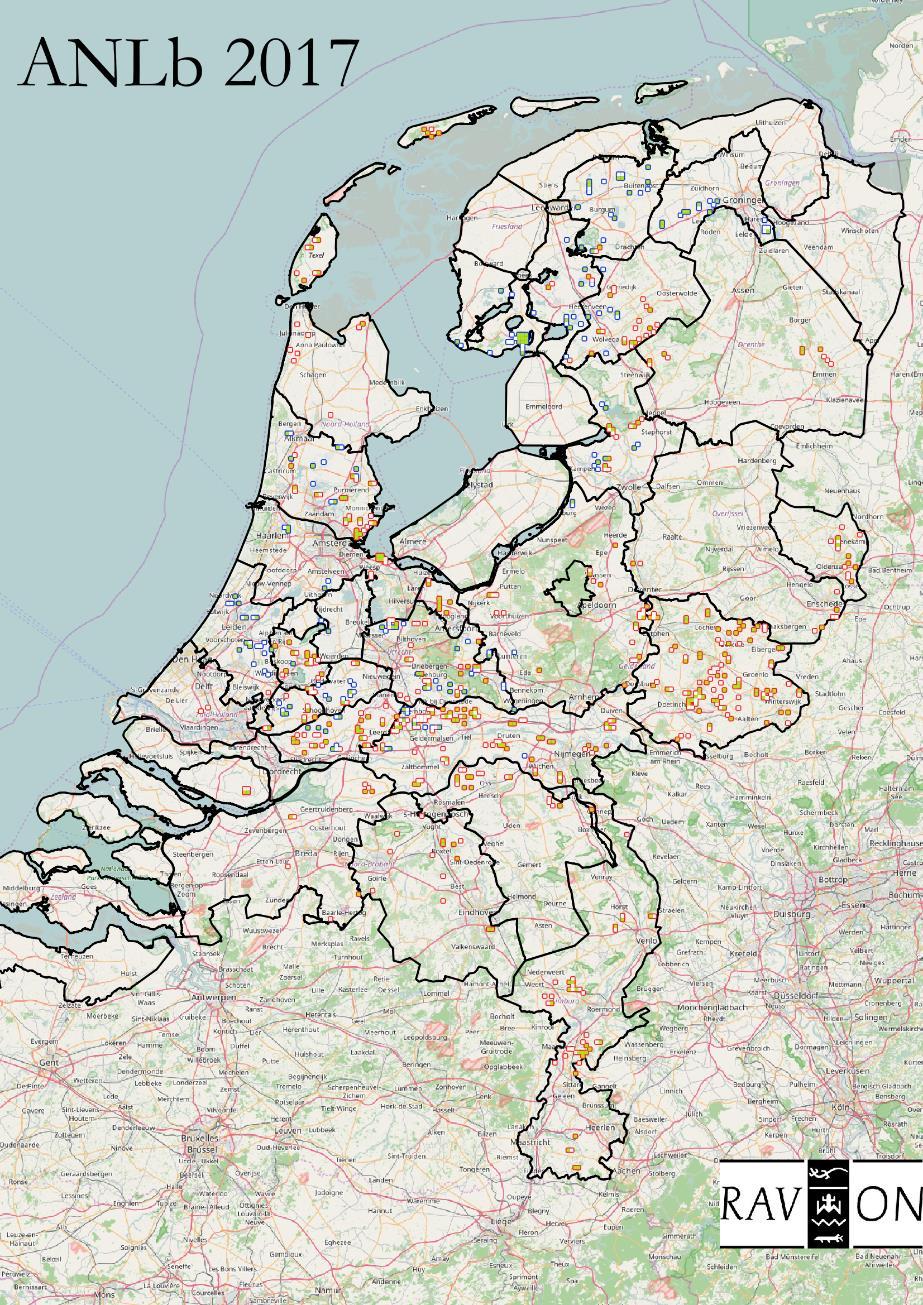 Meetnet amfibieën en vissen Totstandkoming aanwijzing km-hokken Aantal eisen : Verspreiding doelsoorten Afgesloten