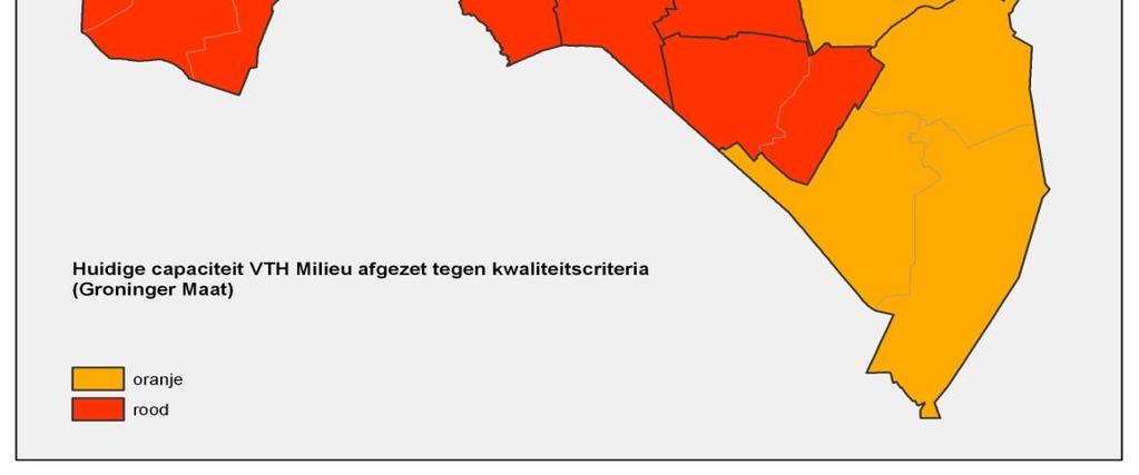 Opmerking: met de verwerking van de laatste gegevens wordt de cluster Westerkwartier niet rood maar oranje.