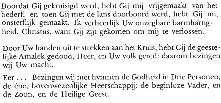 ode - Het triodion - toon 4 irmos t.