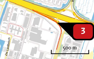 Berekening voor eigen gebruik Naam Aanrijdroute vrachtwagens Locatie (X,Y) 136706, 452008 Uitstoothoogte 2,5 m Warmteinhoud 0,000 MW NOx 2.